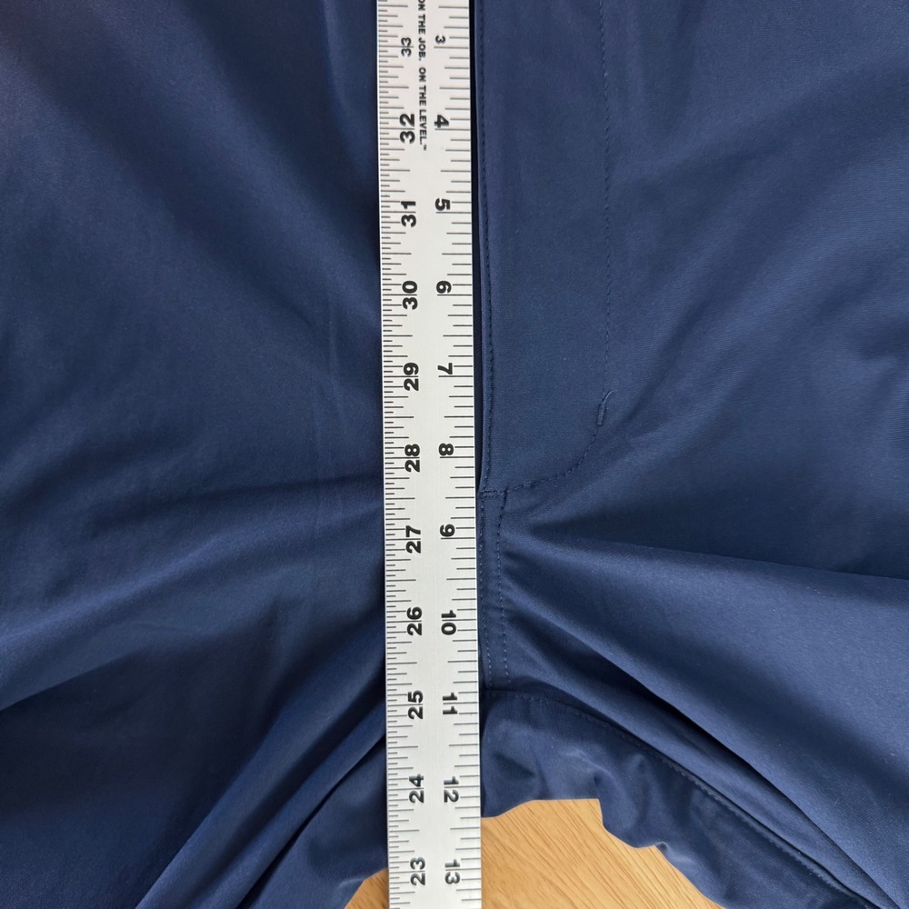 Cuts AO Jogger Mens XL Navy Blue Performance Tech Stretch Tapered Pants Commuter - Picture 9 of 10